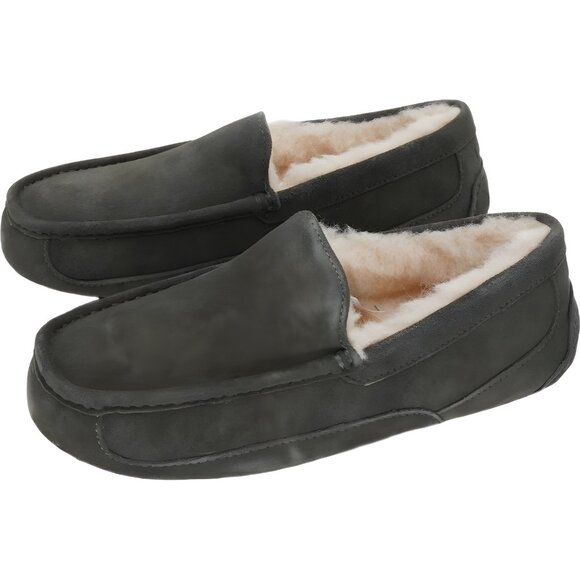 Ugg Ascot Mens Sheepskin Slippers Moccasin Comfort Mens US 8M - Picture 2 of 6